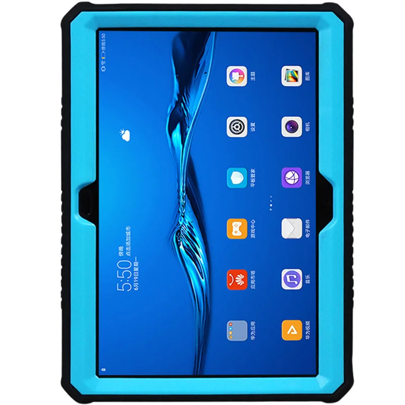 Детский чехол для планшета Huawei с рисунком под водой Женский 10 1 дюймов