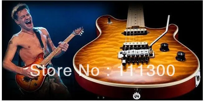 (Бесплатная доставка) 2009 EVH Вольфганг Эдвард Ван Хален Электрогитары-Бесплатная