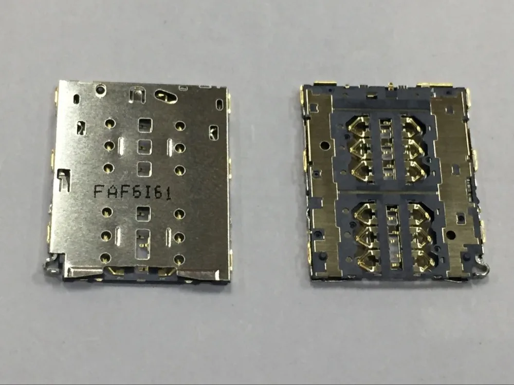 Micro Dual SIM держатель для карт Reader Оригинал новое качество гарантировано Слот лоток