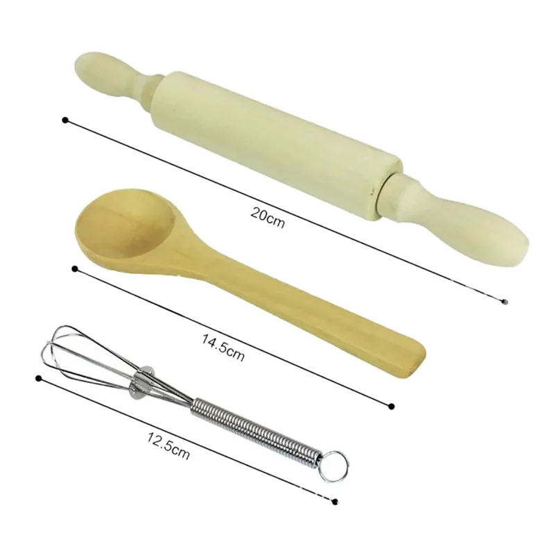 11Pcs/set Kids Simulation Kitchen Toys Baby Girl Baking Tools Apron Kitchenware set | Игрушки и хобби