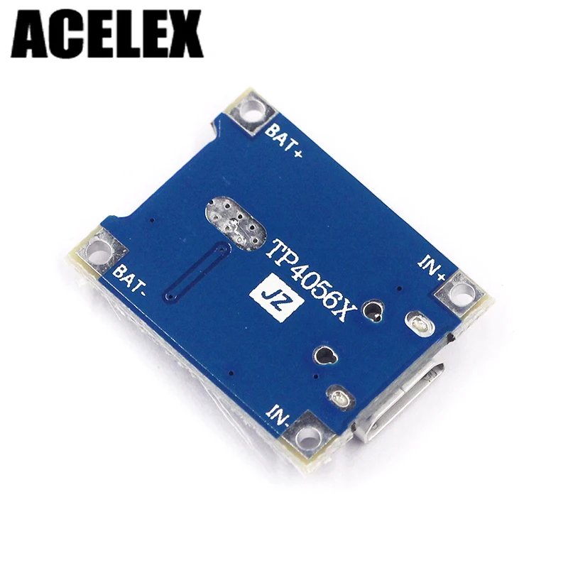 5V 1A 18650 TP4056X Lithium Battery Charger Module Charging Board With Protection Dual Functions Li-ion | Электроника
