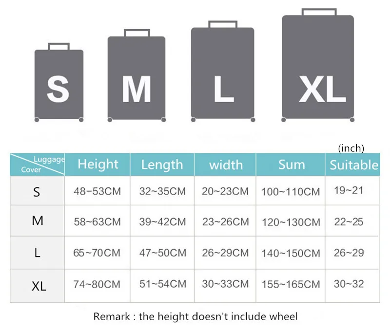 Чехол для дорожного костюма защитный чехол на чемодан эластичный пылезащитный