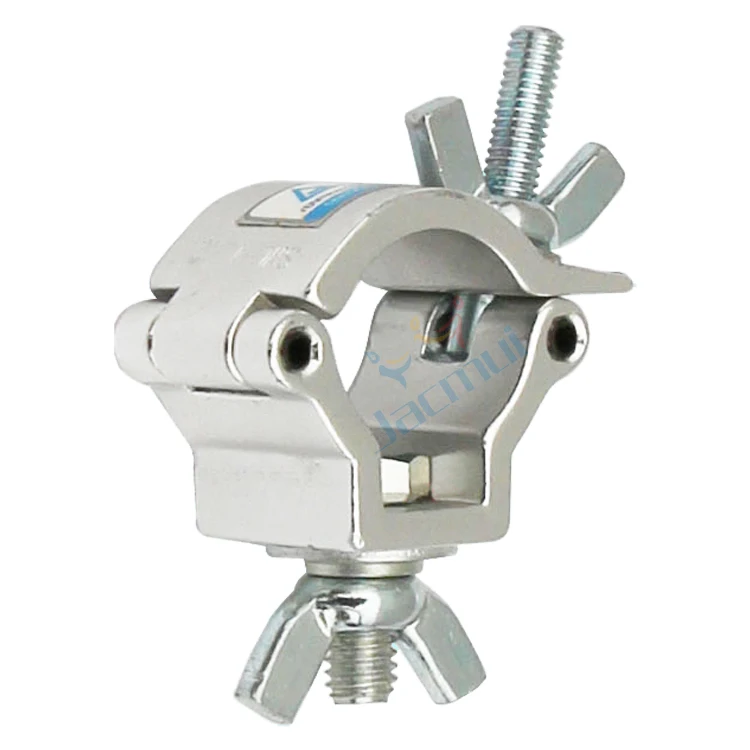 Silver 18-21 мм SWL10kg Мини Алюминиевый быстросъемный крюк сценический светильник s зажим на ферму для монтажа светильник - Цвет: Silver