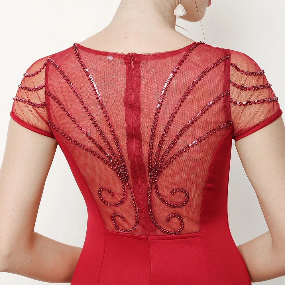 Сексуальное женское платье с открытой спиной длиной до пола прозрачное стеганое