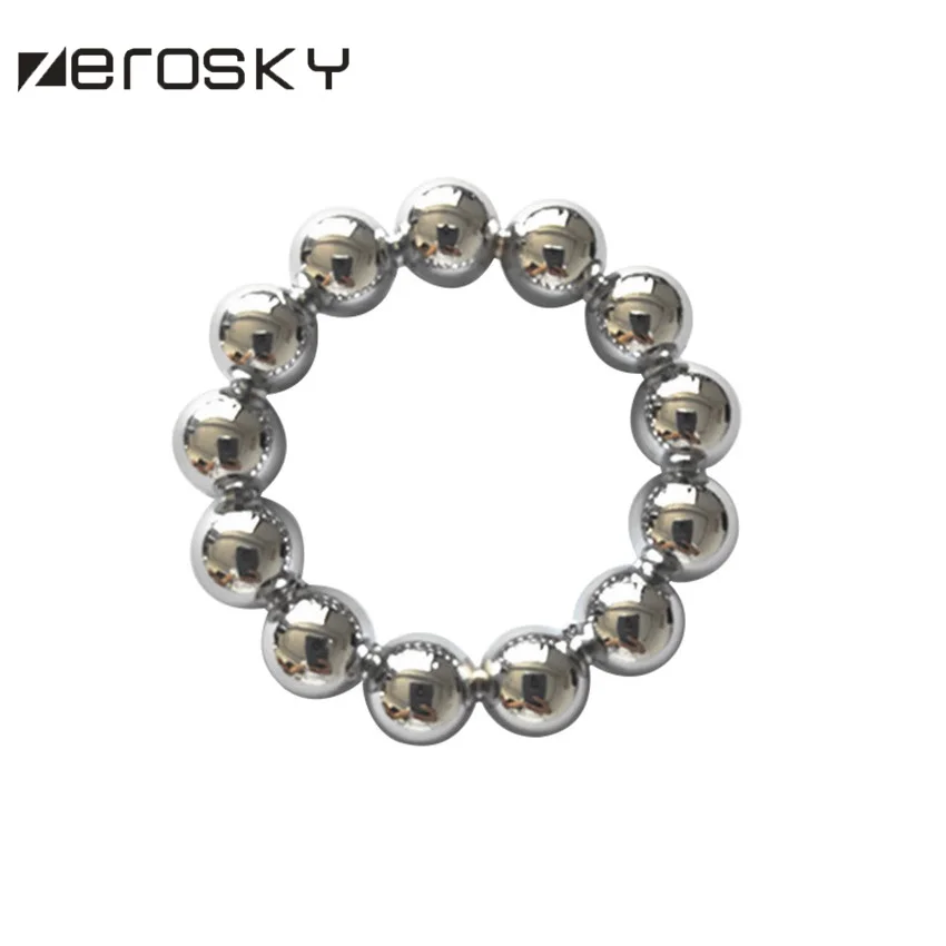 Кольцо для пениса Zerosky кольцо из нержавеющей стали мужчин интимные игрушки