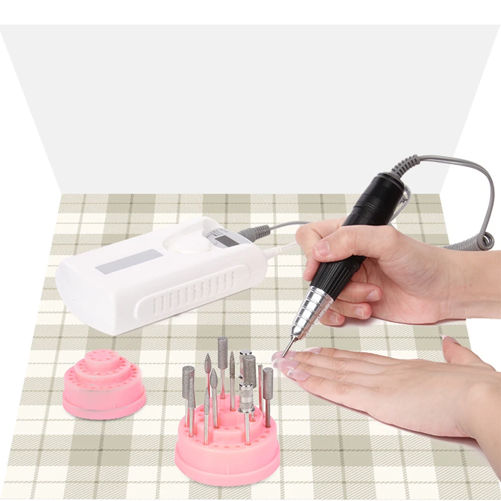 48 отверстий Фрезер для ногтей сверлильный Подставка Кронштейн ножницы сверления