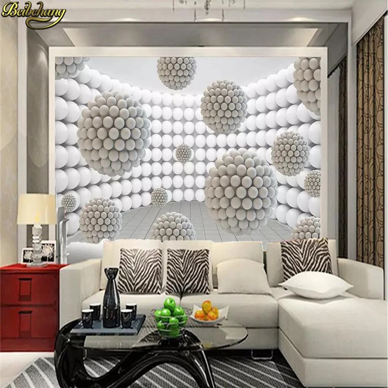 Пользовательские фотообои 3D стерео фон здание 3d художественное пространство
