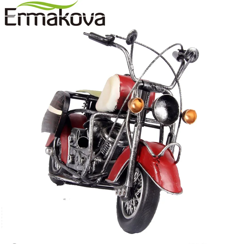 ERMAKOVA 24 см (9 4 &quot) Ретро мотоциклетная фигурка винтажная моторная модель статуя