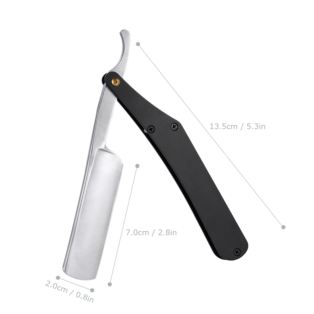 Бритва Парикмахерская с прямым краем складной нож для бритья бритва из