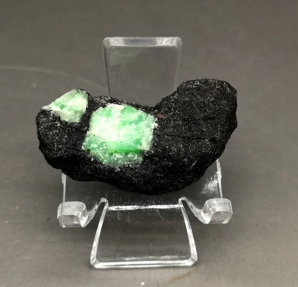 12 г натуральный изумрудно зеленый минеральный кристалл образец gem класс