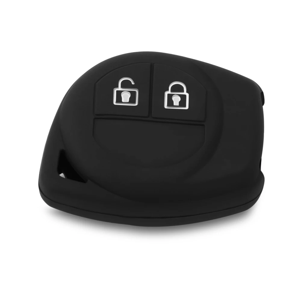 2 кнопки силиконовый чехол для ключей с дистанционным управлением брелок