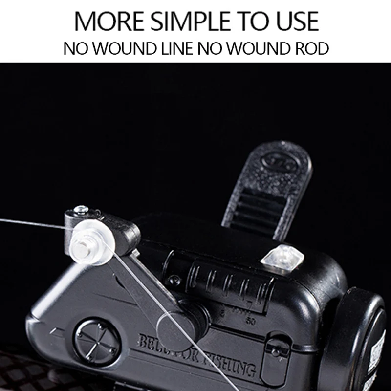 2 шт. Рыбалка укус звук свет сигнализация рыбы колокол полюса Rod снасти тянуть или