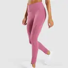 Женские леггинсы с дырками для йоги, гибкие бесшовные джоггеры, спортивные колготки, Удобный Расширенный пояс, фитнес, тренировки, спорт