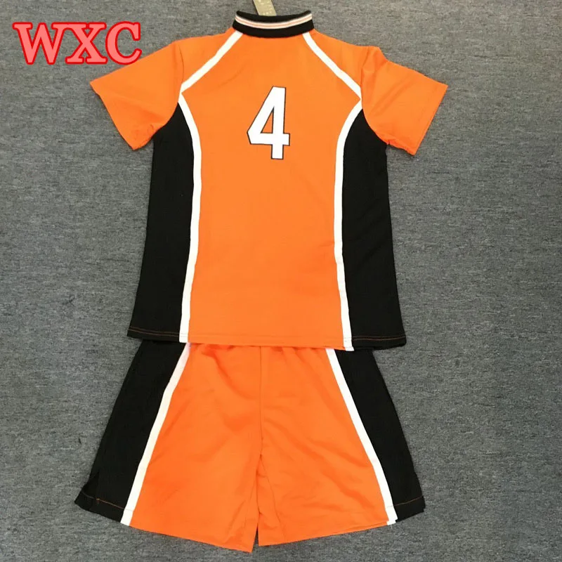 Haikyuu Karasuno Nishinoya Yuu Косплей Средней Школы Равномерное Джерси волейбол Костюм № 4