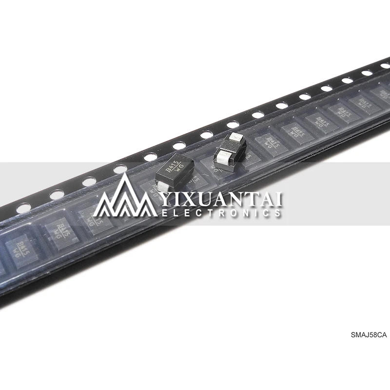 

100 шт. 500 1000 шт. Бесплатная доставка оригинальный SMAJ58CA SMAJ58 WG DO-214AC