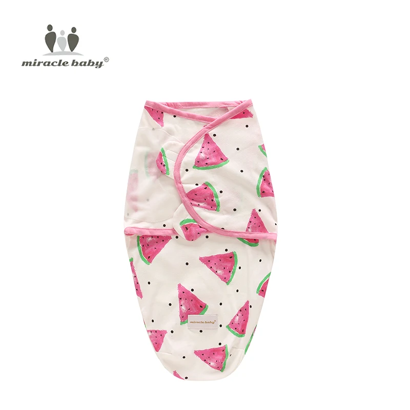 Watermelon L Новинка, хлопок, пеленки для младенцев, спальные мешки для новорожденных, одеяла для новорожденных, Товары для малышей, одеяла и пеленки S, L - Цвет: Watermelon L