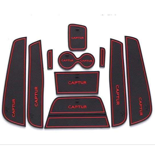 Резиновые Нескользящие коврики Luhuezu для межкомнатных дверей аксессуары Renault Kaptur