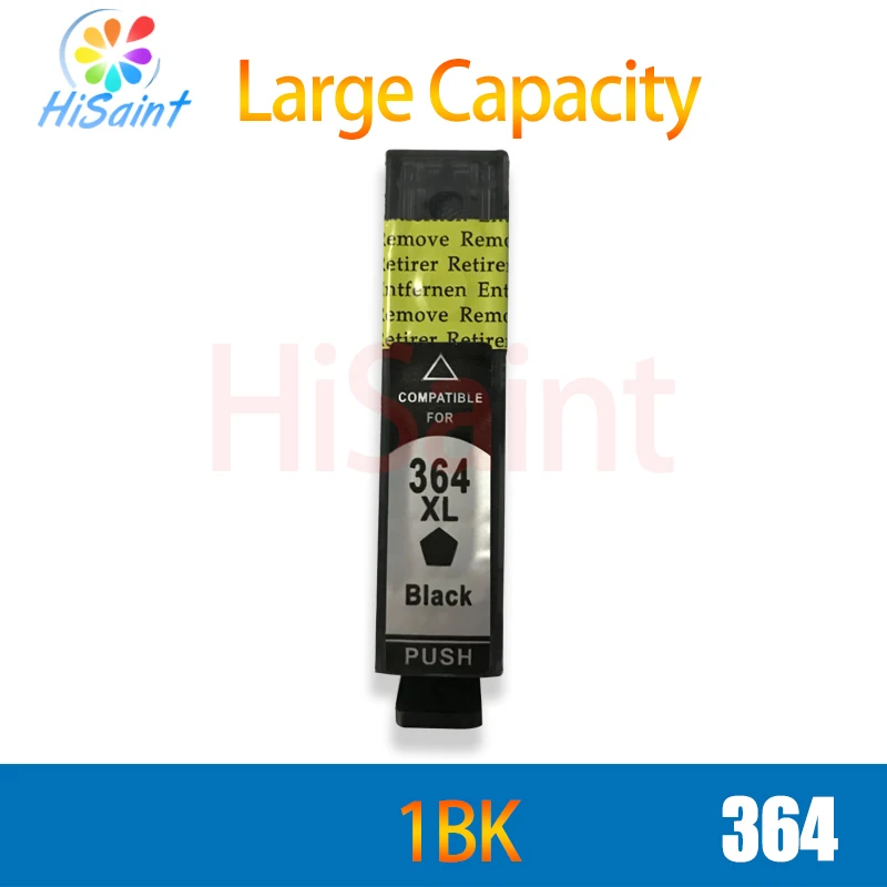 Чернильный картридж hisaint 1BK для HP 364 364XL совместимый с Photosmart