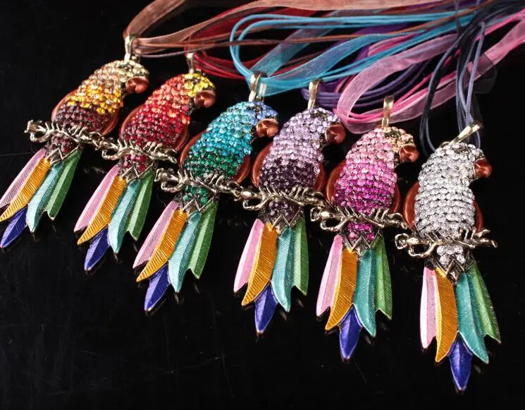 Новинка женское роскошное ювелирное изделие ожерелье подвеска животное полная