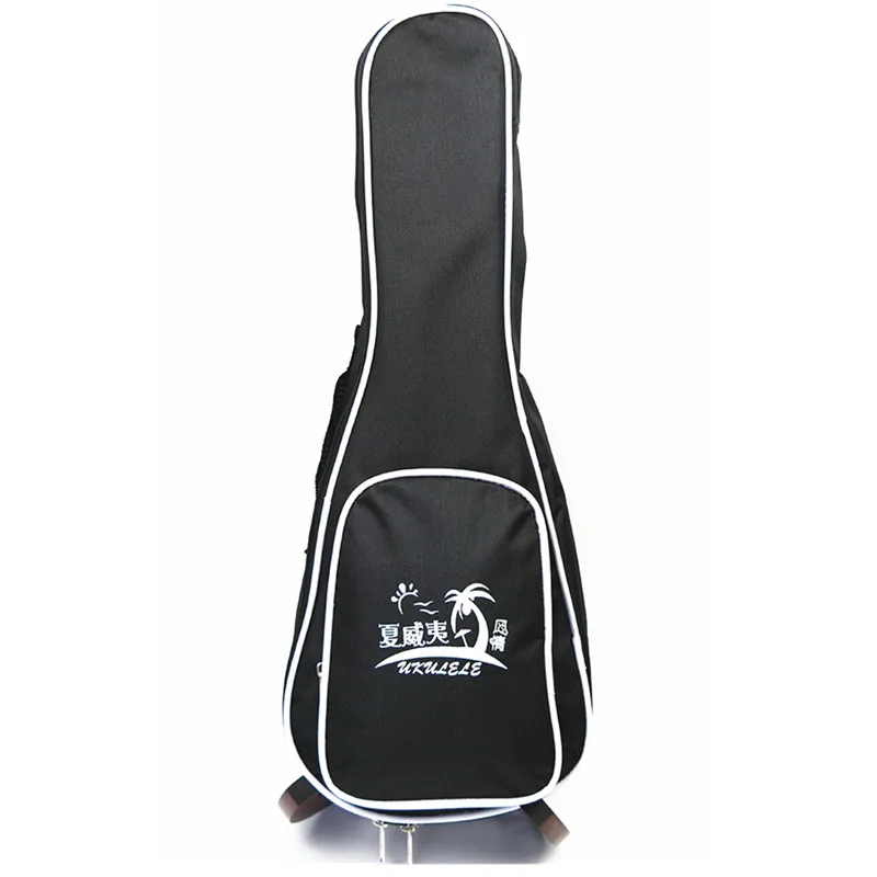 

21" /23"/26"Ukulele Bag Plus Cotton Case Soft Shoulder Bags Oxford Hand Strap for Standard Ukelele music instrument Strings part