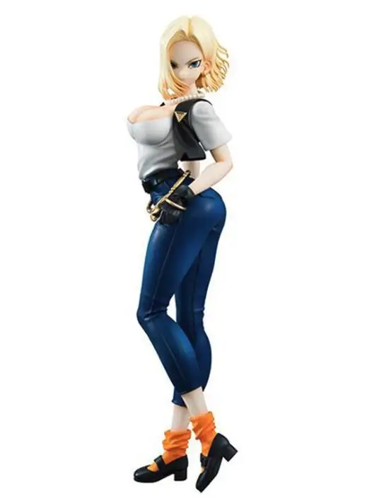 Dragon ball Z Android No. 18 Lazuli джинсы Ver Dragonball освобождает девочек фигурку игрушки 25 см |
