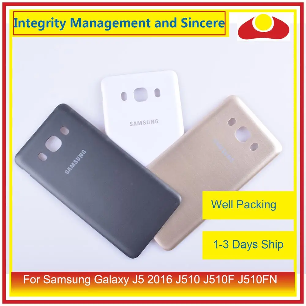 Оригинальный чехол для Samsung Galaxy J5 2016 J510 J510F J510FN J510H J510G корпус батарейного отсека