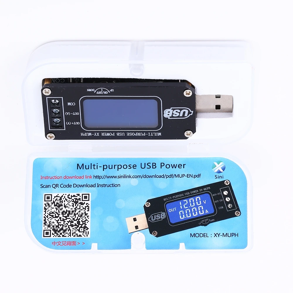 DC-DC повышающий понижающий преобразователь USB повышающий/понижающий источник питания ЖК-модуль регулируемый выход DC 1,0 в-24 в 5 В до 3,5 В/9 В/12 В/24 В