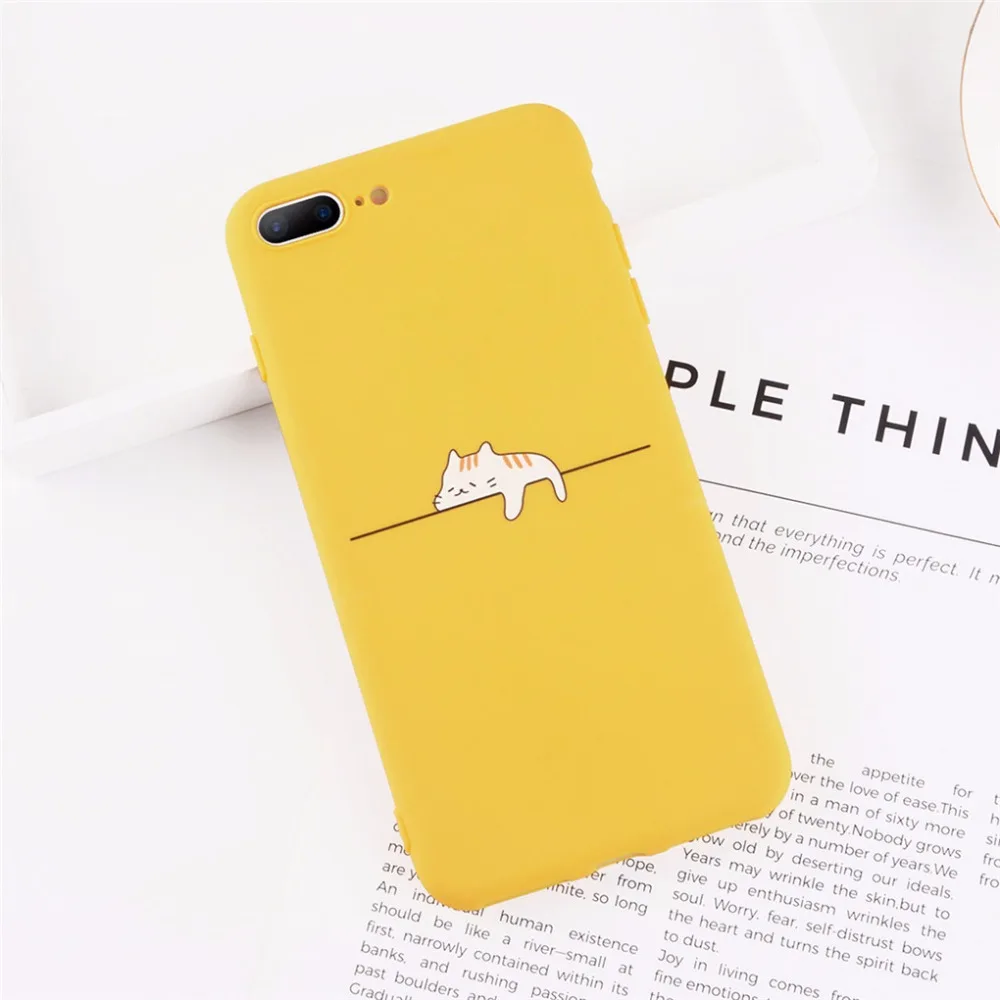 Забавный мультфильм Жираф чехол для телефона iPhone 7 8 Plus ТПУ силиконовый X XR XS Max 6 S