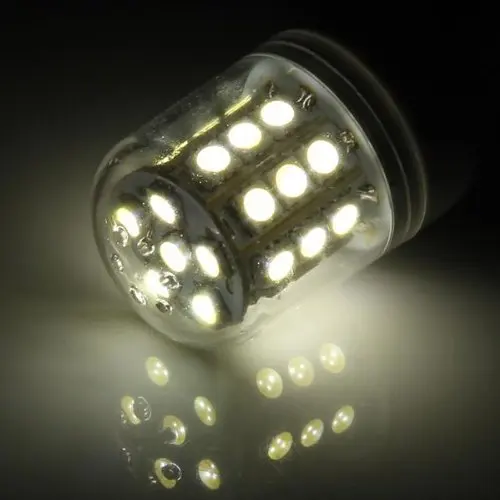 6W E14 30 LED 5050 SMD Ampoule ламповая точечная лампа Blanc Chaud AC 220 240V|lamp spot|e14 6wlampe ampoule |