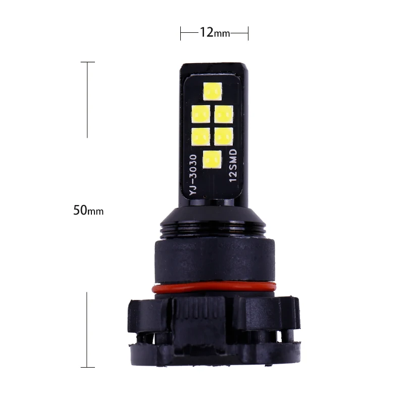 2 шт. автомобиль H16 led 5202(ЕС) суперяркие 3030 чипы 12SMD высокое Мощность туман светильник s лампы для фар дальнего света светильник противотуманных фар автоматические светодиоды Светодиодные лампы 12v