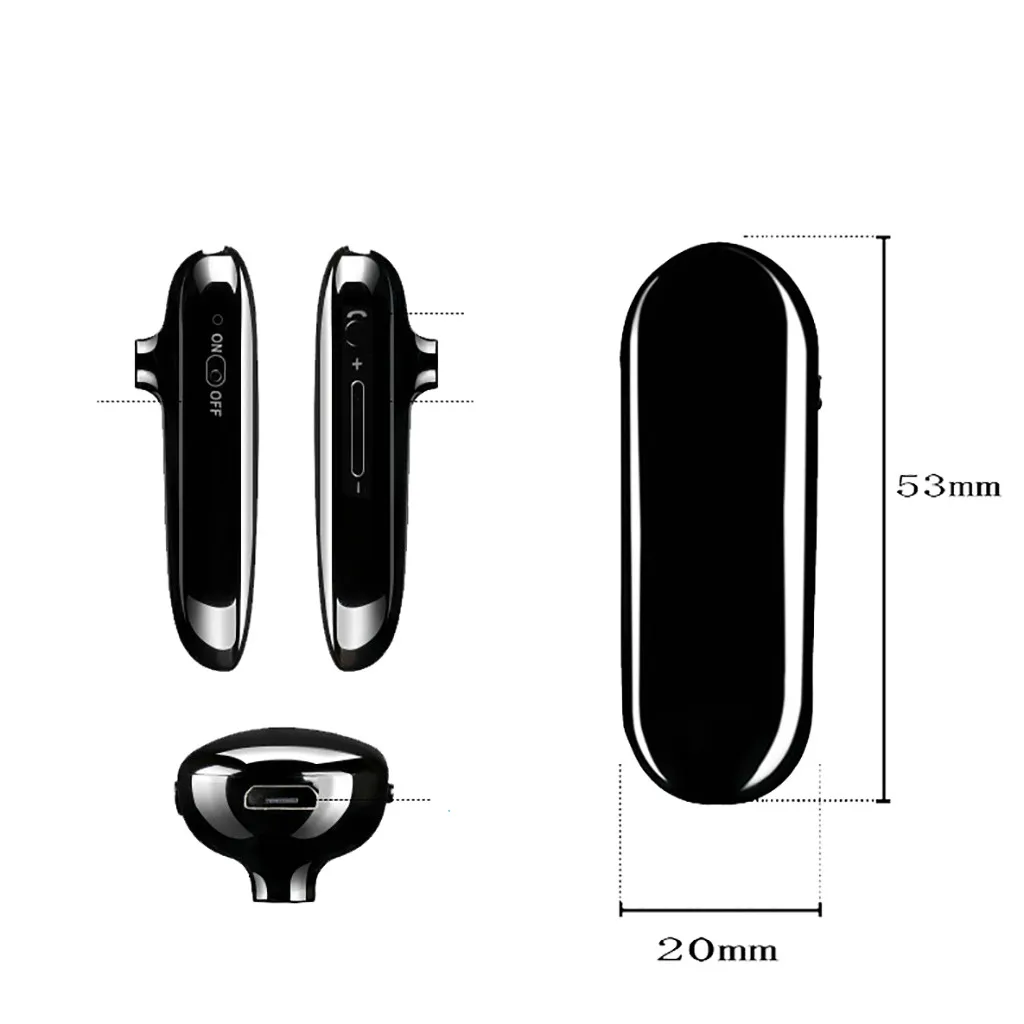 Беспроводные Bluetooth Универсальные наушники подвесная гарнитура для бизнеса