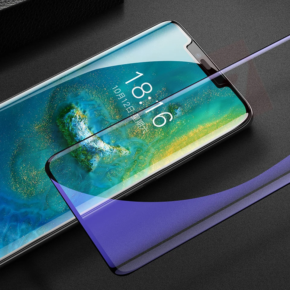 Alivo 3D Curved Edge Full Cover For Huawei Mate 20Pro 20 Tempered Glass Film Screen Protection Pro | Мобильные телефоны и