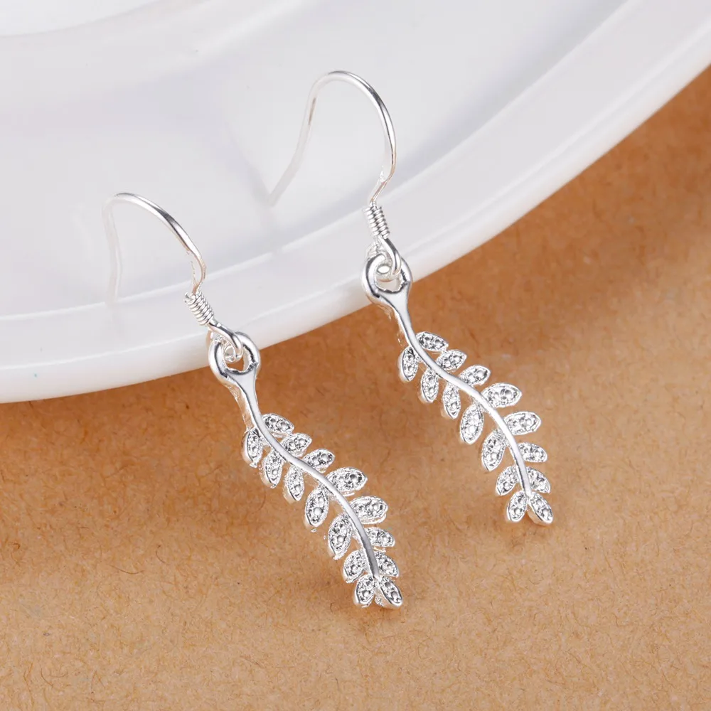 Женские серьги в виде оливковой ветки Vashiria Новое поступление модные ювелирные