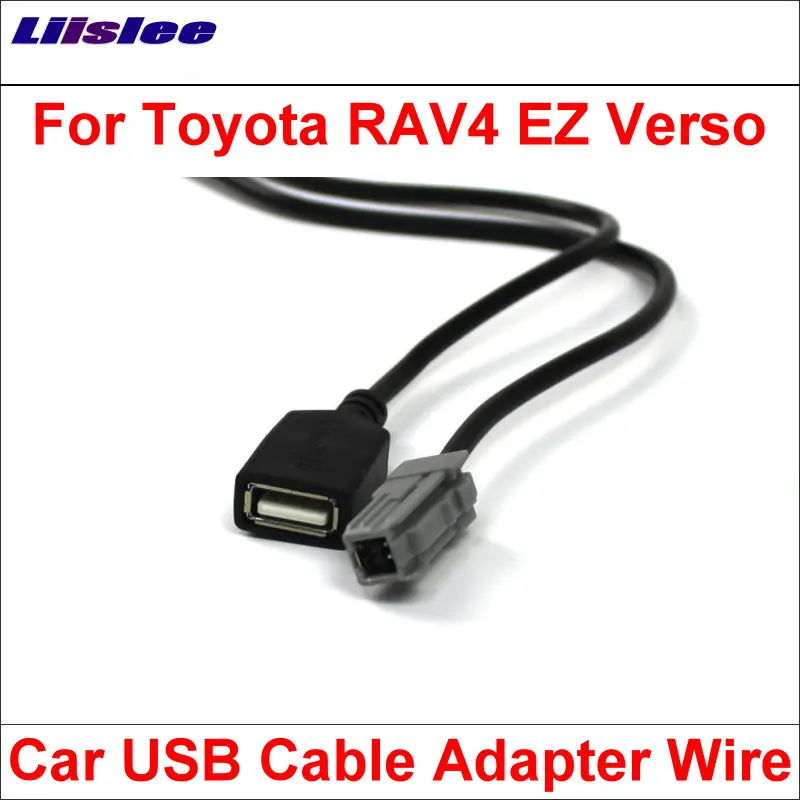 Liislee оригинальные вилки к USB адаптеру Conector для Toyota RAV4 EZ Verso Автомобильное CD радио
