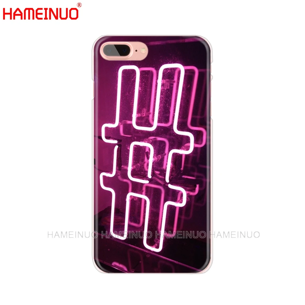 HAMEINUO Neon Pattern Print cell phone Cover case for iphone X 8 7 6 4 4s 5 5s SE 5c 6s plus | Мобильные телефоны и