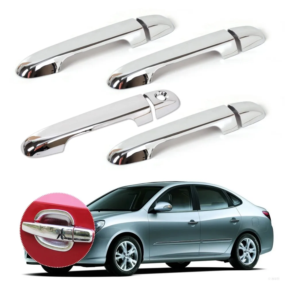 CITALL автомобиль стилю хромированные дверные ручки крышки планок для hyundai Elantra(HD) i30(FD) 2007 2008 2009 2010 2011