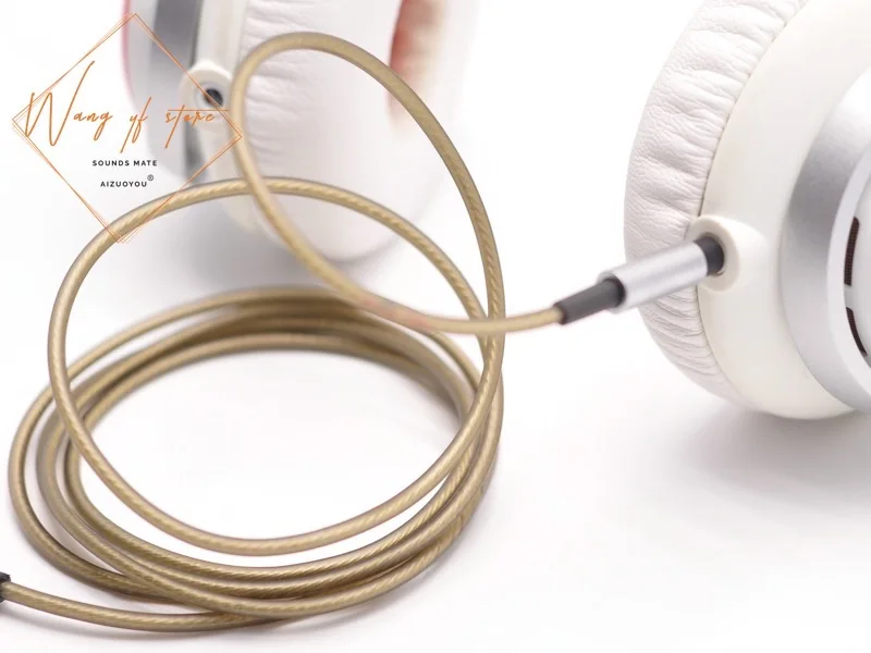 Обновленный кабель OFC с серебряным покрытием для беспроводных наушников Jabra Revo 3 5