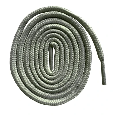 6 grey 23,5 дюйма/60 см детские круглые шнурки 24 цвета - Цвет: 6 grey