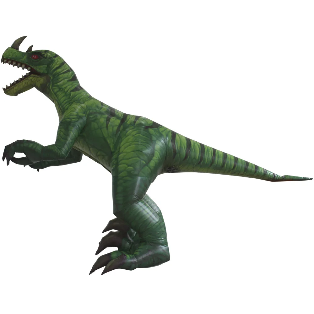 Надувной костюм для взрослых Динозавр T REX костюмы выдувное нарядное платье