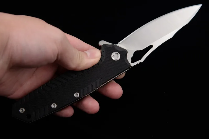 Складной нож JUFULE 9Cr18MoV G10 карманный кухонный инструмент для выживания на природе