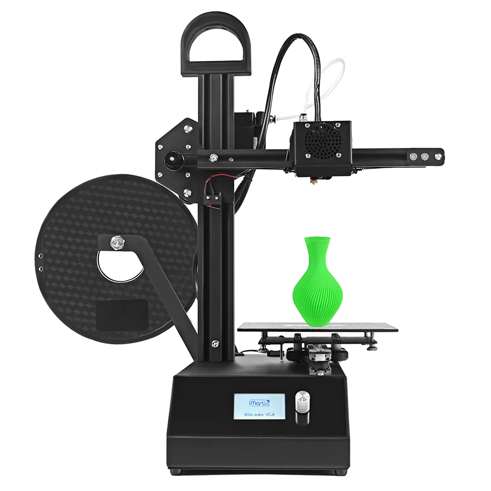 DMSCREATE DP2 FDM 3D принтер комплект портативный и легко установить Настольный дешевый 3d
