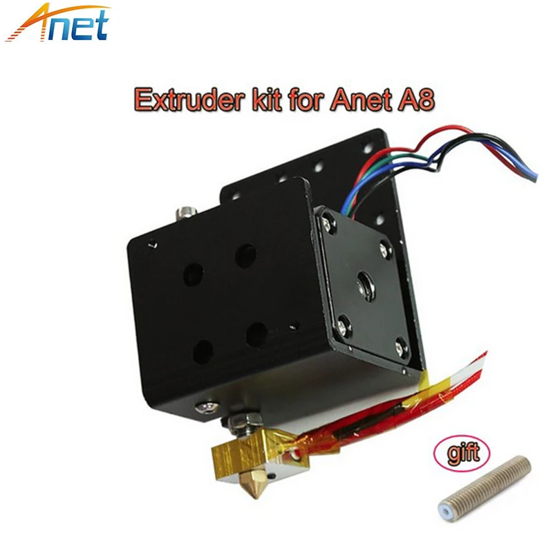 Anet A8 A6 Экструдер 3D принтер часть головки MK8Motor Kit j головка Hotend сопло подача на