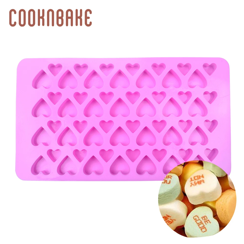 COOKNBAKE силиконовая форма сердце для мыла конфеты Шоколадное торт декоративная
