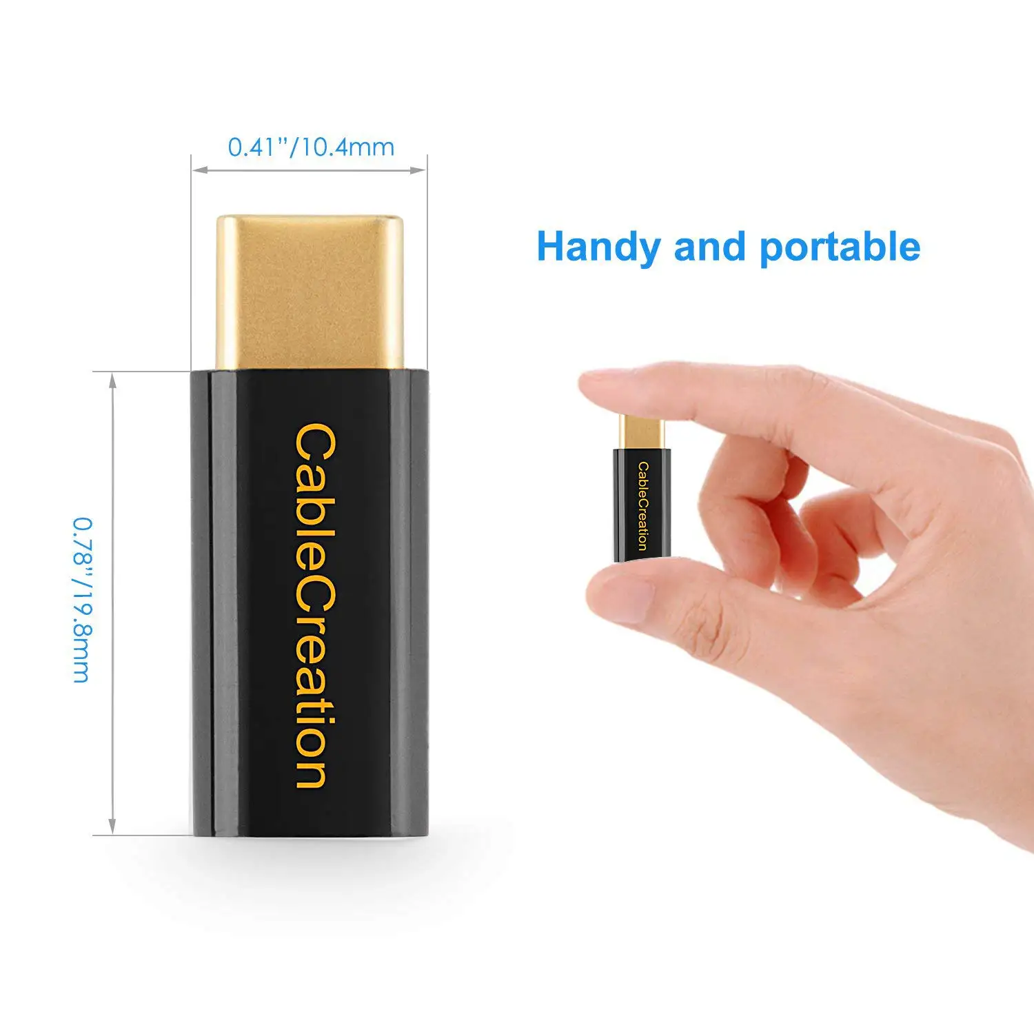 Адаптер jorinдо USB C на Micro адаптер Type USB-C конвертер с резистором 56K совместимый Mate