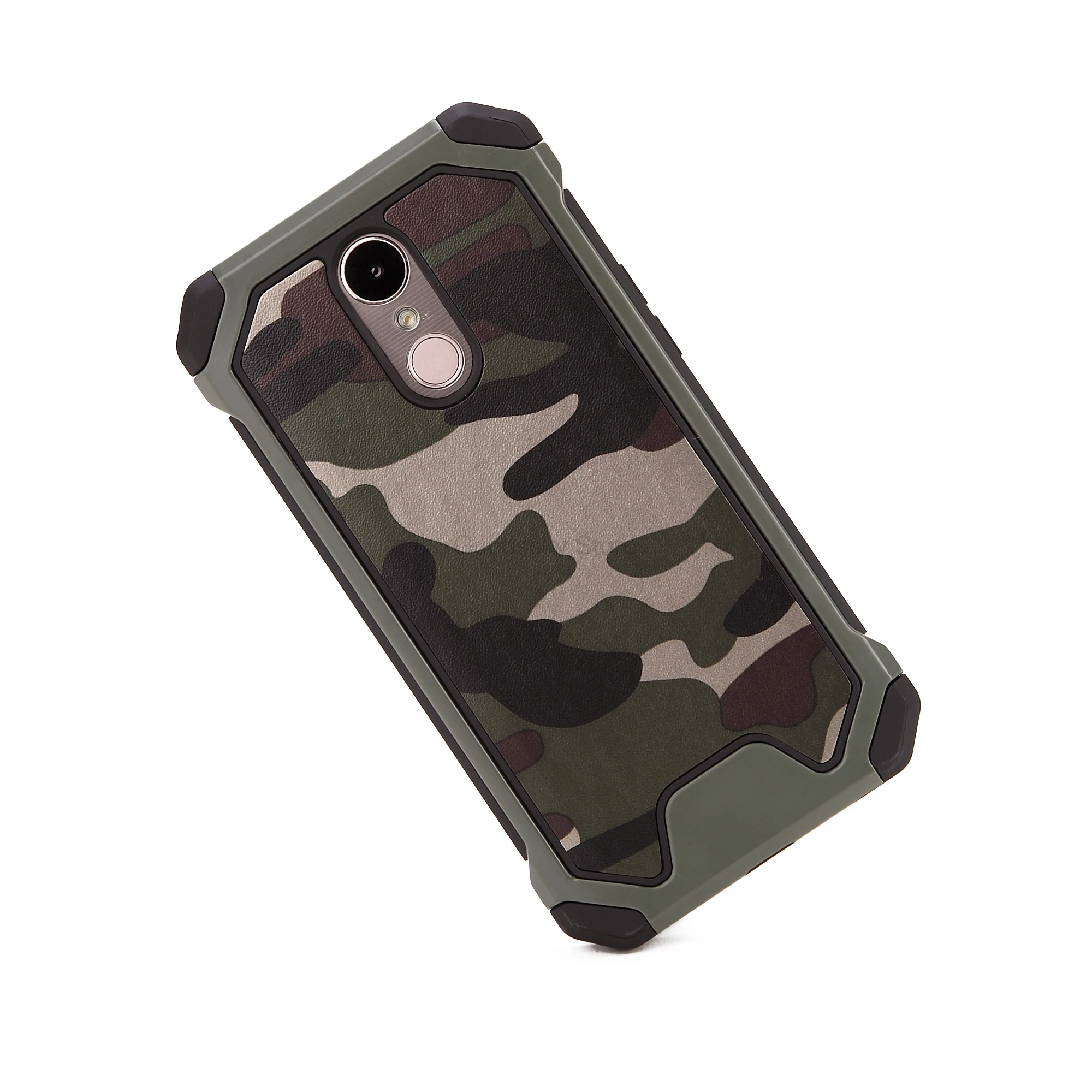 For LG K10 2017 Army Camo Camouflage Pattern back cover Hard Plastic Soft TPU Armor protective phone cases for k10 coque |