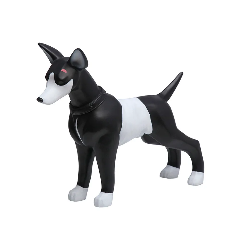 Статуэтки Dobermann на витрине, абстрактная статуя собаки, Художественная Скульптура животного, изделия из смолы, аксессуары для украшения дома R1088