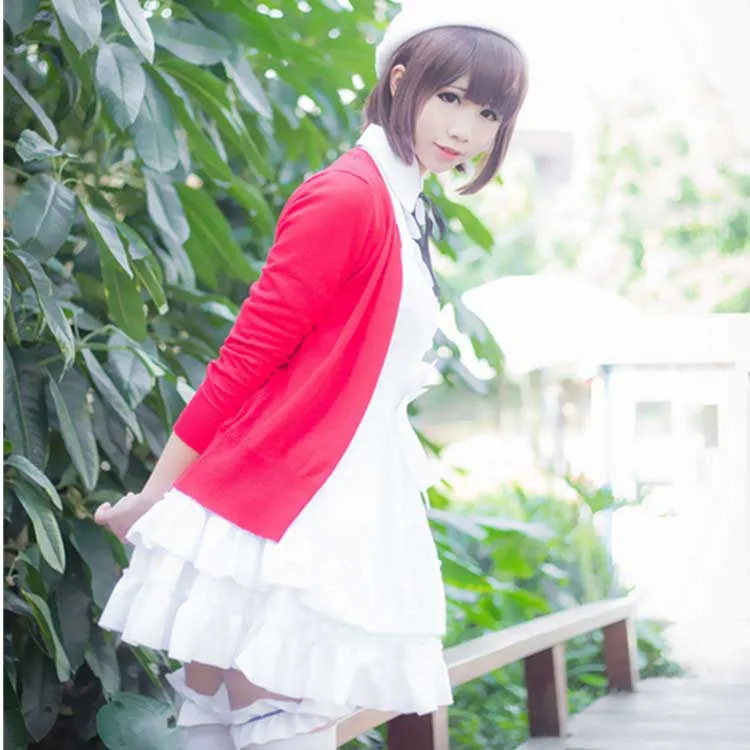 Новое поступление Saenai Heroine no Sodate-kata Kato Megumi Униформа косплей костюм платье любого