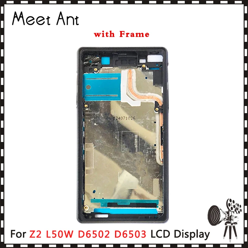 Высокое качество 5 2 ''для Sony Xperia Z2 L50W D6502 D6503 D6543 ЖК-экран с сенсорным экраном