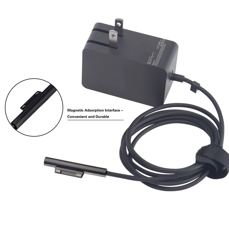 24W 15V 1.6A Latpop AC зарядное устройство адаптер кабель для Microsoft Surface Pro 4 M3 1735 питание