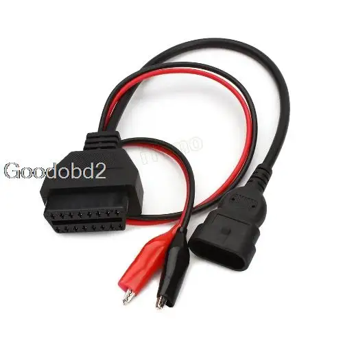 Для f iat 3 Pin Alfa Lancia к 16Pin OBD2 obd II разъем адаптера Авто кабель 3pin диагностический
